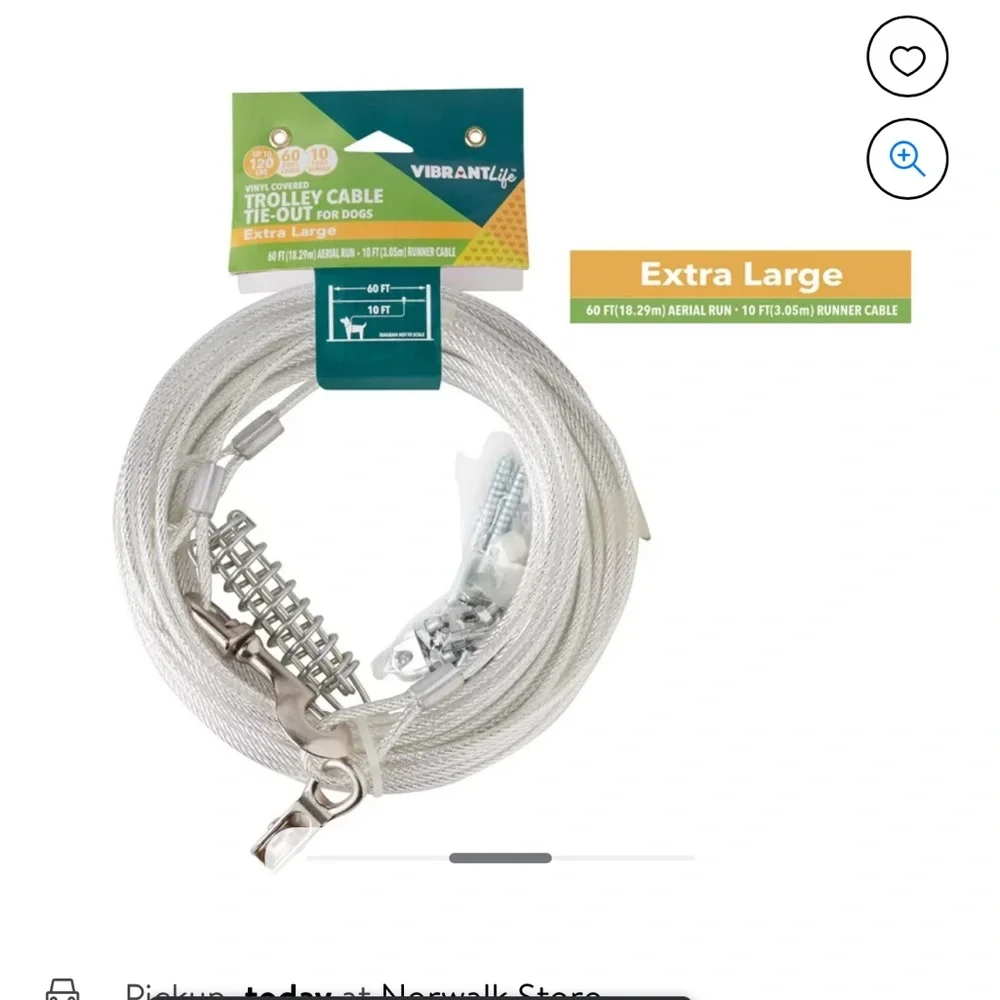 Vibrant life trolley cable - XL 🐾 - Picture 9 of 11